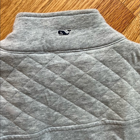 VINEYARD VINES VEST SHEP SHIRT QUILTED PANEL GRAY SIZE MEDIUM - Picture 3 of 4